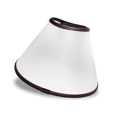 Imagem de Coleira ajustável para cães Elizabeth da Felicey com gola protetora para animais de estimação com borda macia para recuperação do cone do pescoço do cachorro para limpeza antimordida, cirurgia ou cura de ferimentos (G)