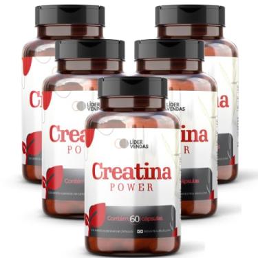 Imagem de Creatina Power - 3g com 60 cápulas - 5 potes