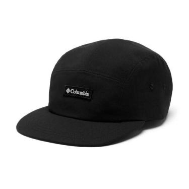 Imagem de Boné Columbia Creek Side 5 Panel Preto, Preto, UNICO
