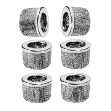 Imagem de ZLLITONS Filtro De Entrada Bomba 181072 Ou 181-072 Para Pulverizador Tinta Sem Ar Graco 695, 795, 1095, 1595, 3900 E 5900 (Pacote Com 6)