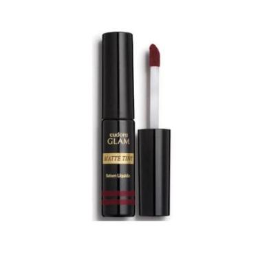 Imagem de Batom Líquido Glam Matte Tint Bordô Intenso 4ml - eudora