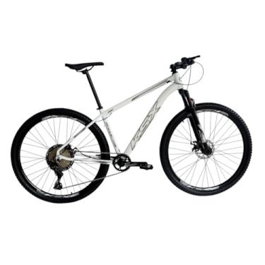 Imagem de Bicicleta Aro 29 Mtb Ksx Sd7 12v Garfo com Trava K7 11/50 Freio a Disco Hidráulico Kit 1x12 (Branco/Prata, 19)
