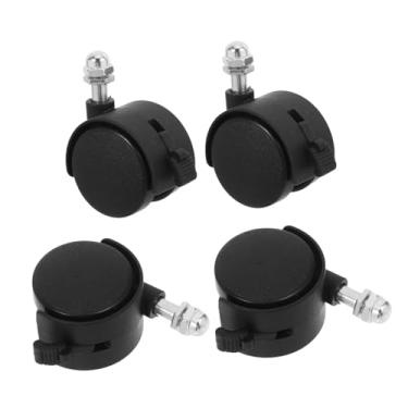 Imagem de OKUMEYR Rodas giratórias de substituição para aquecedores elétricos preenchidos a óleo, rodízios giratórios com freio para radiadores, móveis e equipamentos portáteis