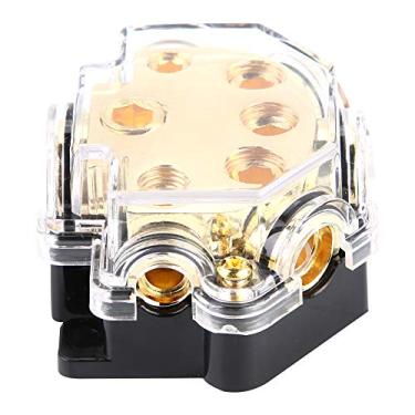 Imagem de YOUTHINK Bloco de Distribuidor de Energia Sustentável de Suporte de Seguro de Cinco Maneiras para Sons de Carros Zink de Liga Material de