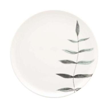 Imagem de Prato Raso Em Cerâmica Flat Samambaia 26cm Oxford