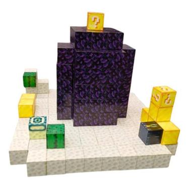 Imagem de Blocos Magnéticos 192 Peças Blocos De Construção Brincar - Perfetto