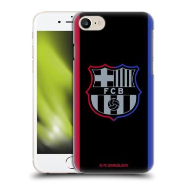 Imagem de Head Case Designs Capa traseira rígida oficialmente licenciada pelo FC Barcelona Away 2024/25 Crest Kit compatível com Apple iPhone 7/8/SE 2020 e 2022