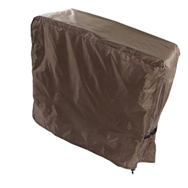 Imagem de YOUTHINK Tampa de Carrinho de Carrinho de Resfriador à Prova D'água Tampa Protetora Resistente Ao Clima para Push Manue Push de Caminhão Refrigerado Pátio de Varanda de Varanda Equipamento (Café)