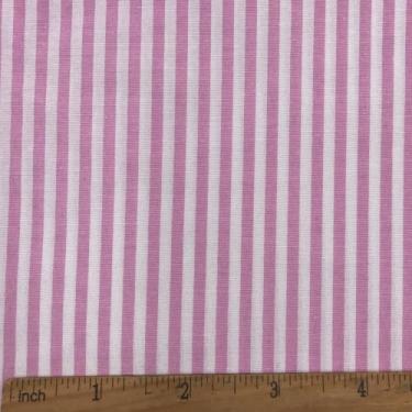 Imagem de Tecido listrado rosa de 1/20.3 cm para verão Apperal Primavera Tema Floral Artesanato Largura 144.8 cm Corte por jarda