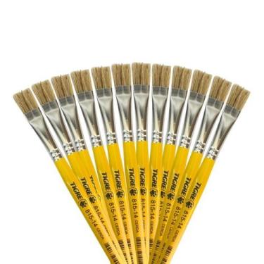 Imagem de Kit Com 12 Pinceis Tigre Linha 815 Numero 14