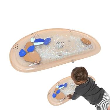 Imagem de Tapete De Atividades Aquáticas Para Tummy Time | Brinquedos Infláveis De Tapete Para Tummy Time,Brinquedos Educativos De Atividade Para Desenvolvimento Para Casa Banho E Praia