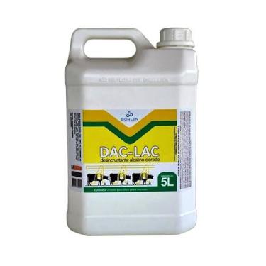 Imagem de Desincrustante Detergente Alcalino Clorado Daclac Limpeza 5L - Borlen