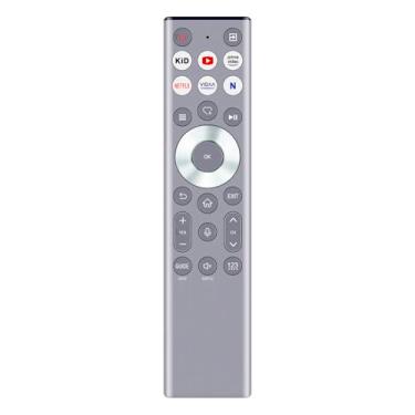 Imagem de AIDITIYMI Controle remoto de voz de substituição ERF6F80H compatível com Hisense 4K Voice TV Class U6 U7 A7 U8 Series 55U7N 65U7N 75U7N 55U8N 65U8N 75U8N 85U8N 100U8N 55U6N 65U6N 75U6N 85U6N 85U6N