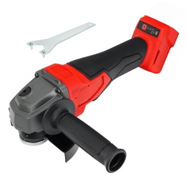 Imagem de IOHBThe Esmerilhadeira Angular Sem Fio Para Milwaukee, Bateria De Íons Lítio 18 V, Ferramenta Escovas 7000 Rpm, 3 Velocidades Variáveis, Esmerilhadeiras 4,9'', 500 W, Corte, Remoção Ferrugem, Polime