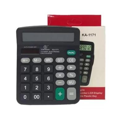 Imagem de Kapbom Calculadora de Mesa Eletrônica 12 Dígitos KA-1171