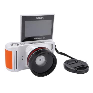 Imagem de Dpofirs Câmera Digital 4K para Fotografia, Câmera de Vlogging de 64MP, Com Tela Flip de 3 Polegadas de 180 Graus, Zoom Digital 18x, Câmeras de Wifi Compactas, para Viagem para Iniciantes (preto)