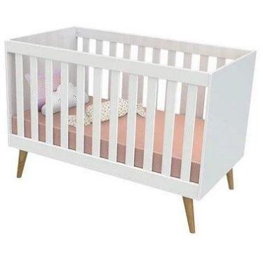 Imagem de Berço Americano Ludmila Branco - Carolina Baby
