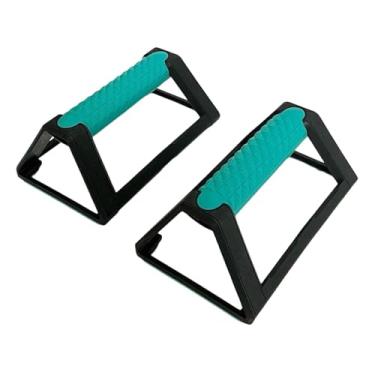 Imagem de simhoa 2x Barras de flexão Equipamentos de calistenia Fitness em casa Treinamento de força Alças de flexão Suportes de para ginástica indoor