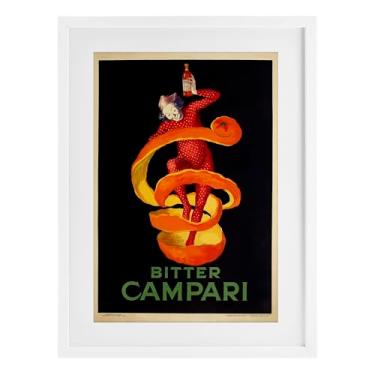 Imagem de Stupell Industries Impressão emoldurada branca amarga Campari Design sob vidro por Marcus Jules, 23 x 17