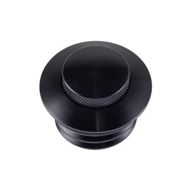 Imagem de Tampa de gás pop-up de montagem embutida para Harley, tampa de gás pop-up de motocicleta CNC compatível com Harley Street Glide 2014-2022, Road Glide, Harley Softail Street Bob Road King Low Rider Fat