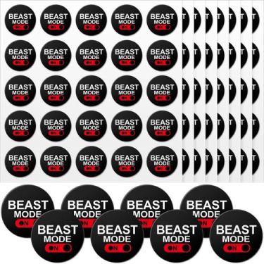 Imagem de Adesivos: capacete de futebol Leinuosen Beast Mode, 200 unidades