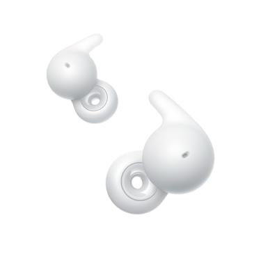 Imagem de Sony LinkBuds – Fones de ouvido sem fio abertos com design de anel aberto para sons ambientes e suportes de ajuste de ar recém-desenvolvidos, branco