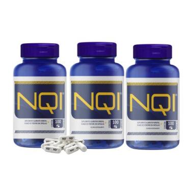 Imagem de Kit 3X Nqi Gaction 100 Capsulas - Gaction suplementos