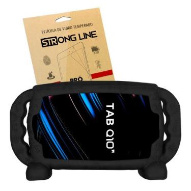 Imagem de Capa Capinha Infantil Compatível com Tablet Positivo Q10 Anti Impacto 