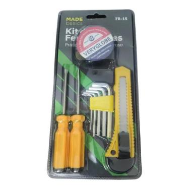 Imagem de Kit Ferramentas Multiuso 1 Chave Philips 1 Chave de fenda 1 Fita P V C
