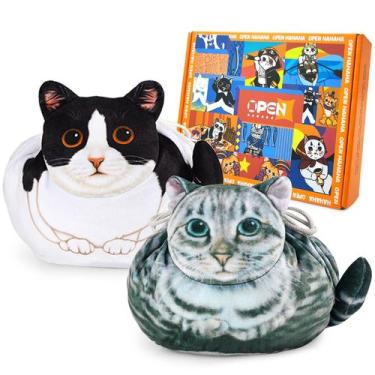 Imagem de Bolsa de cosméticos Openhaha Drawstring Cat Travel Organizer x2 - Open