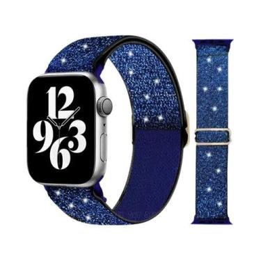 Imagem de Pulseira De Nylon Boêmia Para Apple Watch Ultra 49mm 41mm 45mm, Bracel