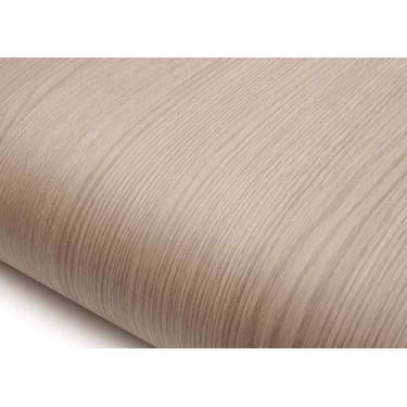 Imagem de ROSEROSA Retire e cole papel de parede autoadesivo de madeira sintética premium para porta KW315