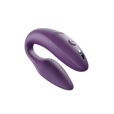 Imagem de WV Sync 2 – Vibrador para Casais Ajustável – 10 Modos de Vibração – Estimulador de Clitóris e Ponto G – Compatível com App, Silencioso e à Prova d’Água (Roxo)