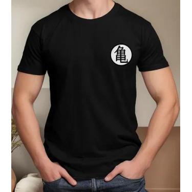 Imagem de Camiseta Camisa de Algodão Adulto Masculina Feminina  Dragon Bal l Z K