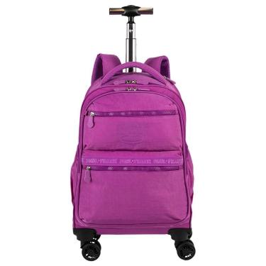 Imagem de Mochila De Rodinhas Grande Com 4 Rodas Paul Frank Classics