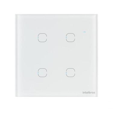 Imagem de Interruptor Smart Wi-fi Touch 4 Teclas Ews 1004 Branco 4850029