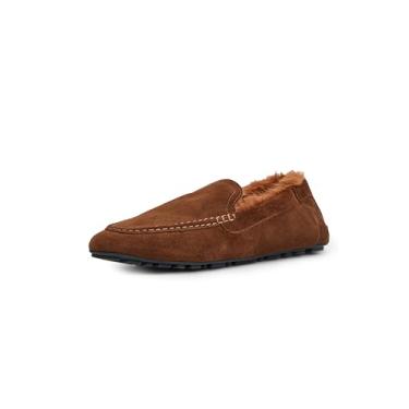 Imagem de Aquatalia Mocassim feminino Qalista Driving Style, Brandy/Camel, 35