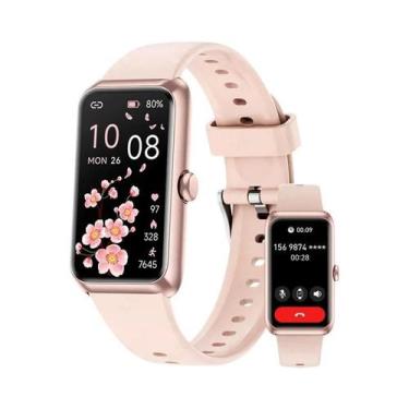 Imagem de Pulseira Inteligente LIGE Unissex Para Fitness Com Monitor De Frequênc