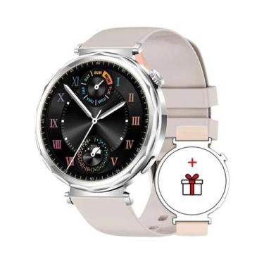 Imagem de Relógio Inteligente De Luxo Feminino Com Chamada Bluetooth, Mostradore