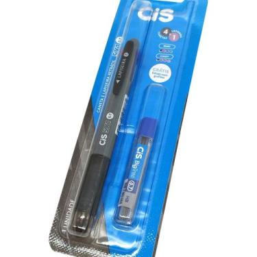 Imagem de Caneta Lapiseira CiS 5x1 com Grafite 0.7mm, Cinza