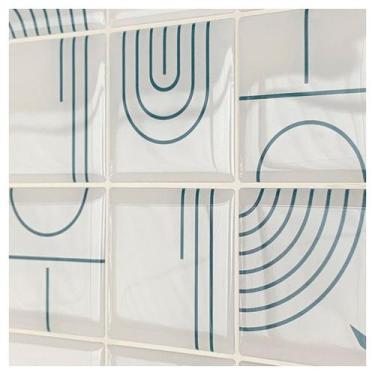 Imagem de Pastilha Adesiva Labirinto - Kit com 4 Placas Adesivas 3M para Decoraç