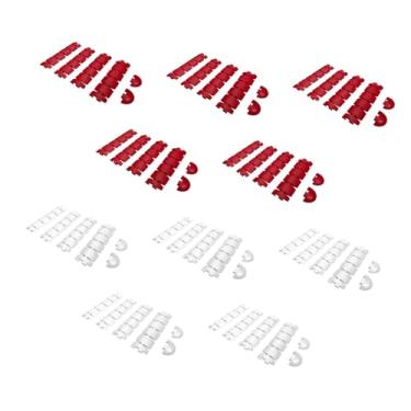 Imagem de KiBcsLic Conjunto de cerca de campo para carros RC, corrida de carros RC, pista de drift, alto desempenho, atualização robusta, acessório de substituição