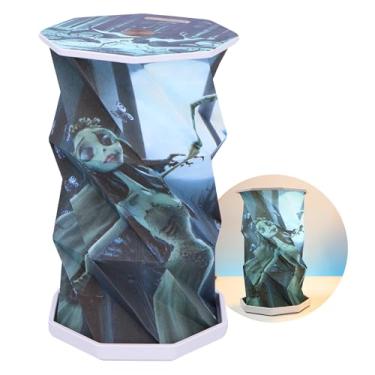 Imagem de Nemesis Now Lâmpada LED dobrável de 21 cm - ativada por toque, luz recarregável USB-C, itens exclusivos de ventilador, presentes e decoração para colecionadores - Noiva cadáver