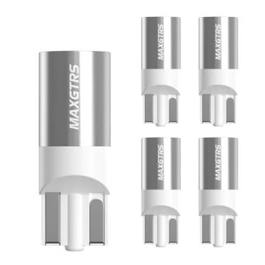 Imagem de RUSIERMTET 5x Bright T10 W5W 168 194 XBD-Chip 12V Carro LED Liberação Automática Porta Leitura Lâmpada de Placa de Licença 6000K Lâmpada Interior