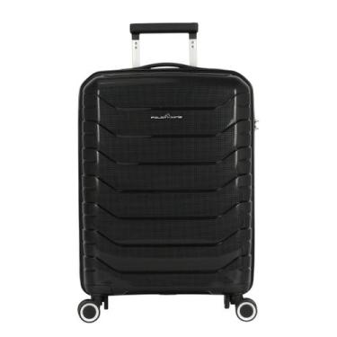 Imagem de Mala Bordo PP Polipropileno Cadeado TSA Rodas 360 - Polo King, Preto