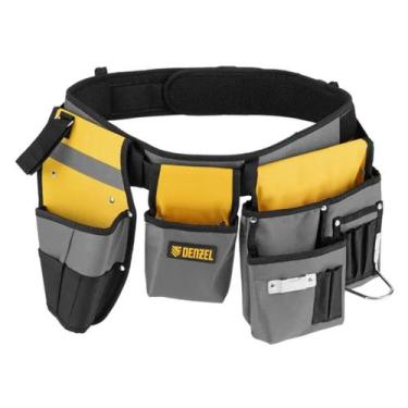 Imagem de Cinto Porta Ferramentas Lona 14 Bolsos 902919 - DENZEL
