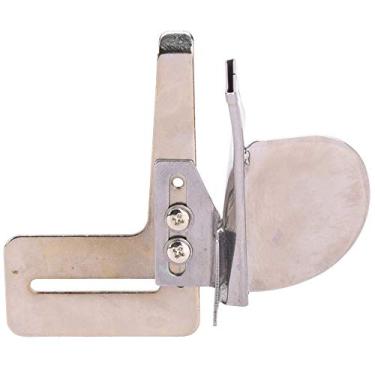 Imagem de Máquina de costura plana, pasta de agulha única de pano duro para encadernação de borda curva de máquina de ponto fixo (Entrada 1 polegada Saída 1/2)