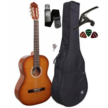 Imagem de Violão Acústico Nylon Giannini N-17 + Capa E Acessórios (LB)