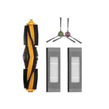 Imagem de Compatible With Ecovacs Deeboot N10 / N10 Plus Accessories Main Side Brush Hepa Filter Dust Bag Mop Cloth Robot Vacuum Cleaner Spare Parts(Dark Khaki)