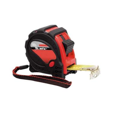 Imagem de Trena Curta Top 25mm Emborrachado Fita De Metal Gancho Magnético - Mtx 05 Metros